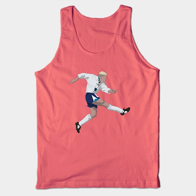 Paul Gascoigne Euro 96 Tank Top by NostalgiaUltra